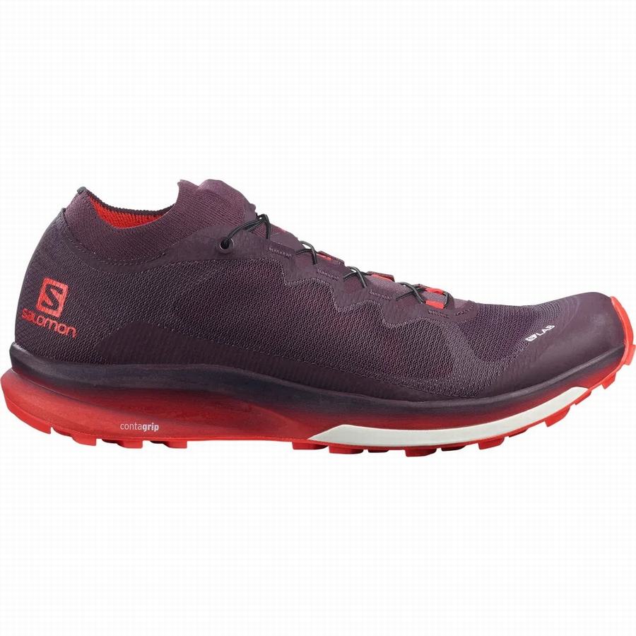 Salomon S/Lab Ultra 3 Kadın Patika Koşu Ayakkabısı Bordo [BFF7285AA]